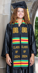 AF23-CLASS OF 2024 KENTE STOLE-"SYMBOL OF HUMILITY AND STRENGTH"