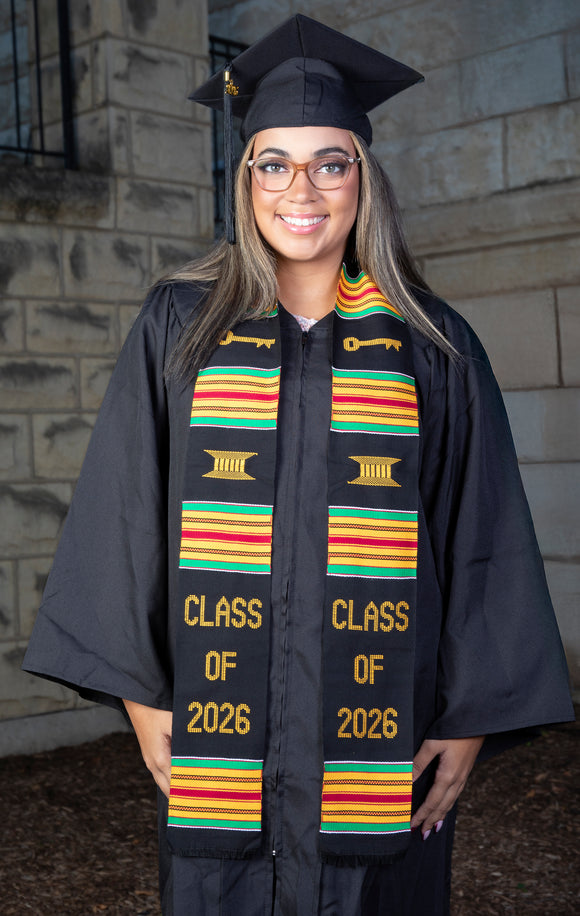 AF3 - Class of 2026 African Graduation Stole