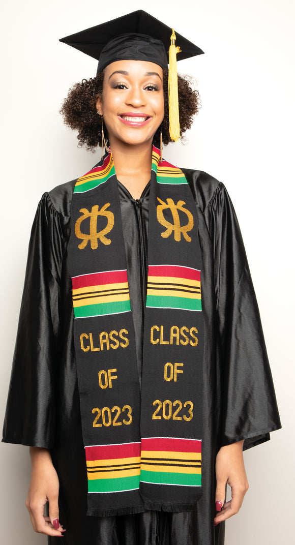 AF20-CLASS OF 2023 KENTE STOLE-PERSEVERANCE